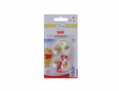 Nuk® Chupete Latex Nukete Disney T.2 - 2 U.